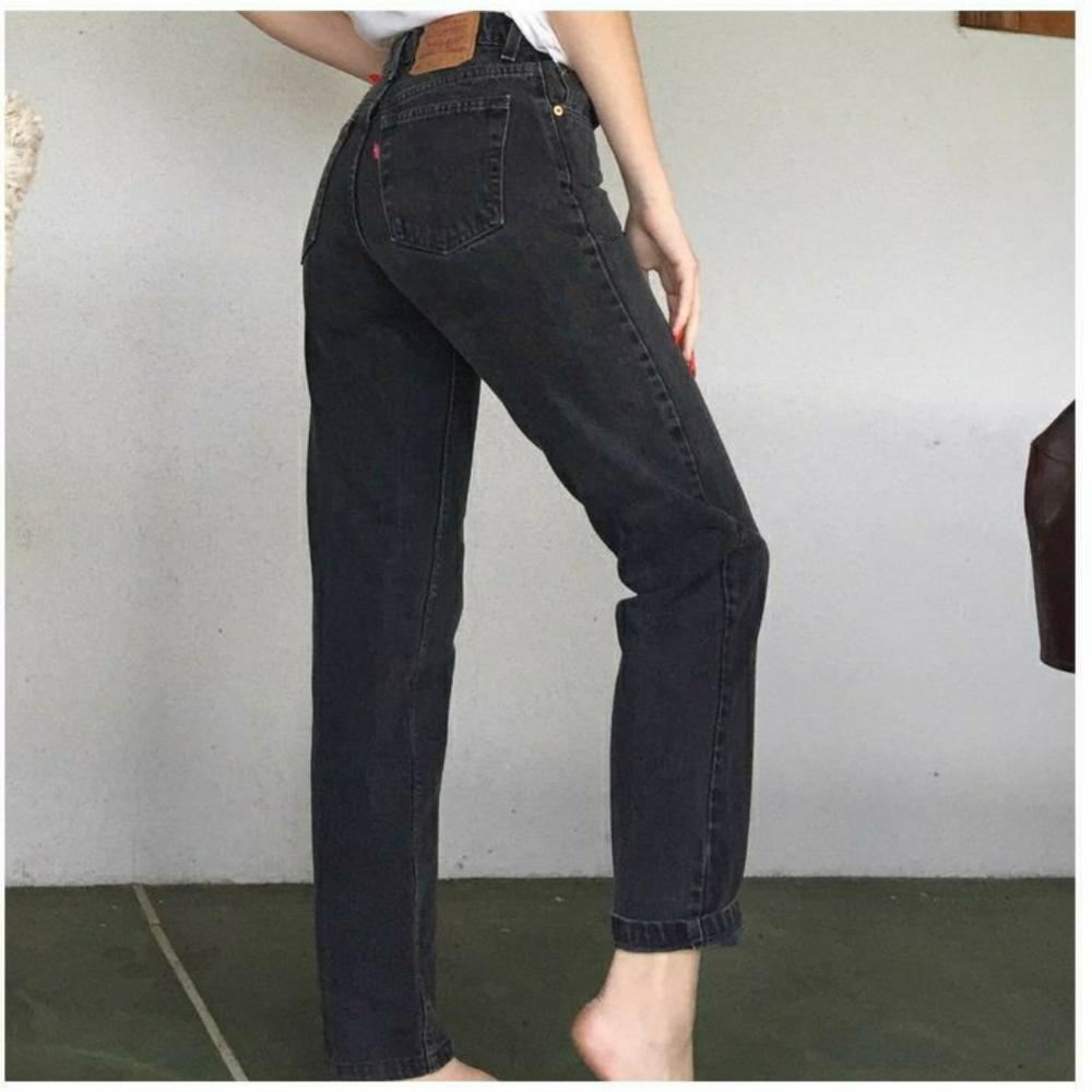 550 Black Levi's Long Jeans